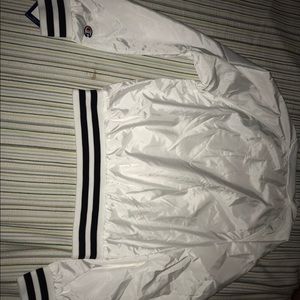 white champion windbreaker